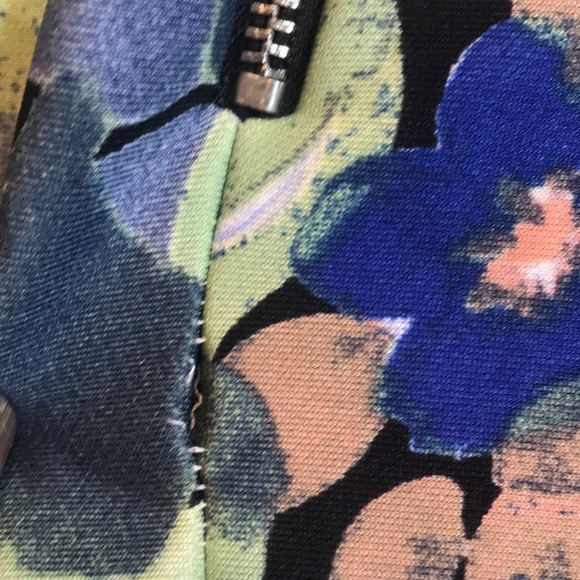 Danny and Nicole Floral Lace Trim Bell Sleeves Off Shoulder Sheath Dress-14 - Picture 14 of 14